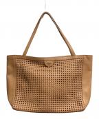 TORY BURCHトリーバーチ）の古着「エリカトートバッグ」｜ベージュ