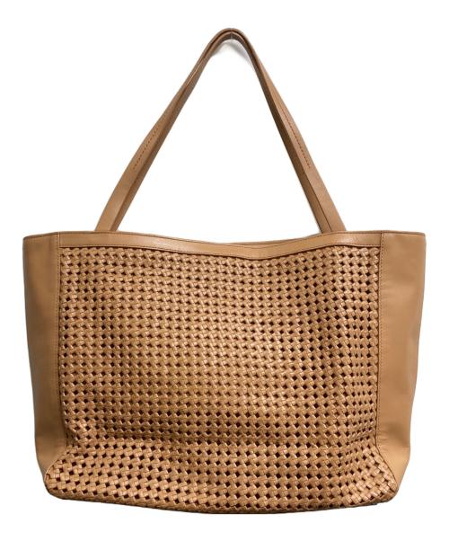 TORY BURCH（トリーバーチ）TORY BURCH (トリーバーチ) エリカトートバッグ ベージュの古着・服飾アイテム