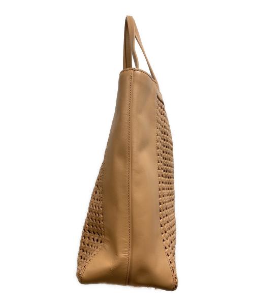 TORY BURCH（トリーバーチ）TORY BURCH (トリーバーチ) エリカトートバッグ ベージュの古着・服飾アイテム