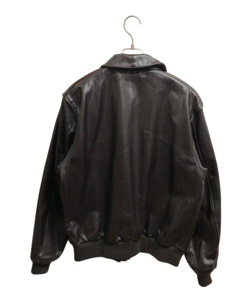 AVIREX（アヴィレックス）AVIREX (アヴィレックス) A-2 PLANE FLIGHTJACKET ブラウン サイズ:42の古着・服飾アイテム