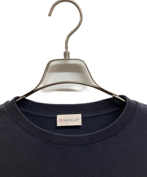 MONCLER（モンクレール）MONCLER (モンクレール) ビッグロゴワッペンスウェット ネイビー サイズ:Lの古着・服飾アイテム