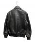 uaboni (ユアボニ) A-2 レザージャケット ブラック サイズ:48：10000円