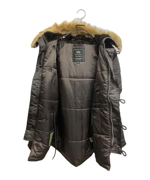 ALPHA（アルファ）ALPHA (アルファ) N-3B フライトジャケット ブラウン サイズ:Lの古着・服飾アイテム