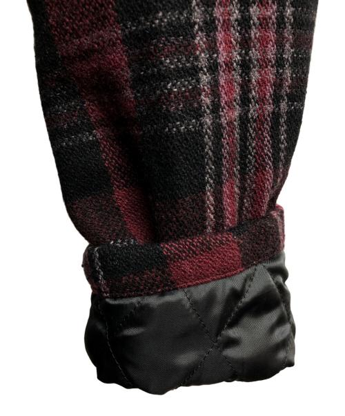 Hysteric Glamour（ヒステリックグラマー）Hysteric Glamour (ヒステリックグラマー) 中綿シャツジャケット レッド サイズ:Lの古着・服飾アイテム