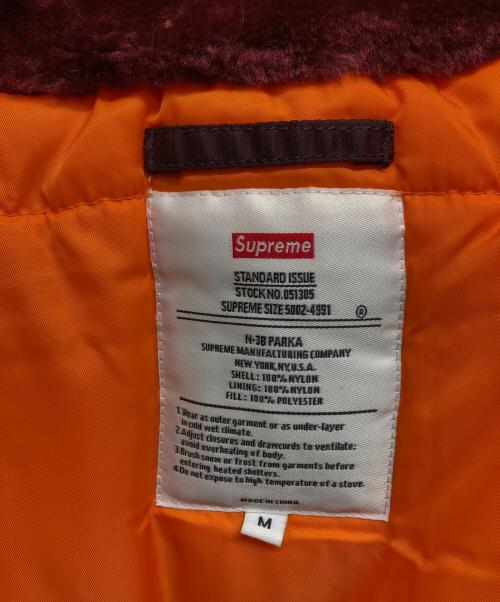 SUPREME（シュプリーム）Supreme (シュプリーム) 16FW Arc Logo N-3B Parka レッド サイズ:Mの古着・服飾アイテム