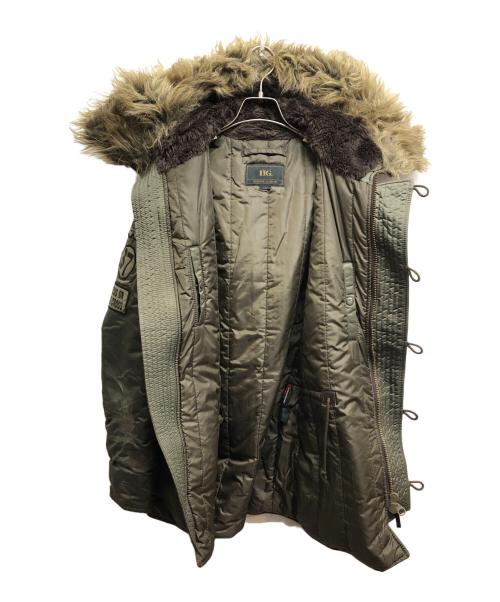 Hysteric Glamour（ヒステリックグラマー）Hysteric Glamour (ヒステリックグラマー) N-3B フライトジャケット カーキ サイズ:Lの古着・服飾アイテム