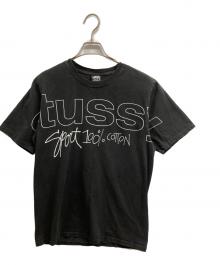 stussy（ステューシー）の古着「ロゴTシャツ」｜ブラック