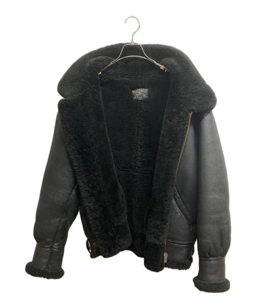 aviation（アビエーション）AVIATION (アビエーション) B-3 フライトジャケット ブラック サイズ:LLの古着・服飾アイテム