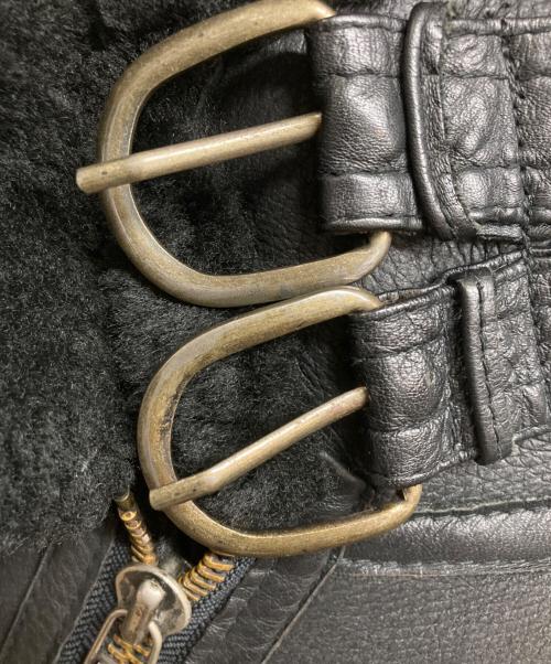 aviation（アビエーション）AVIATION (アビエーション) B-3 フライトジャケット ブラック サイズ:LLの古着・服飾アイテム