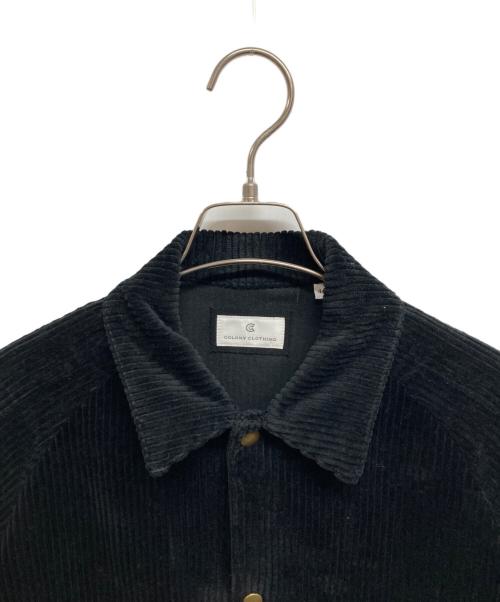 colony clothing（コロニークロージング）COLONY CLOTHING (コロニークロージング) コーデュロイジャケット ブラック サイズ:44の古着・服飾アイテム