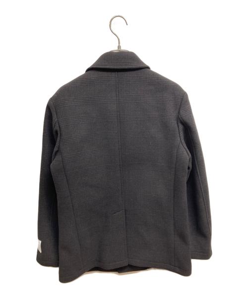 SHIPS（シップス）SHIPS (シップス) スーパー120'S メルトン シングル ピーコート ブラウン サイズ:S 未使用品の古着・服飾アイテム