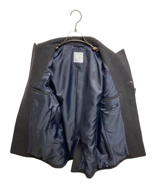 SHIPS（シップス）SHIPS (シップス) スーパー120'S メルトン シングル ピーコート ブラウン サイズ:S 未使用品の古着・服飾アイテム