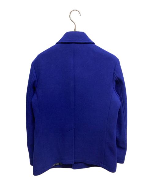 SHIPS（シップス）SHIPS (シップス) スーパー120'S メルトン シングル ピーコート ブルー サイズ:S 未使用品の古着・服飾アイテム