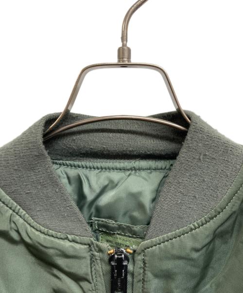 ALPHA（アルファ）ALPHA (アルファ) M‐1フライトジャケット オリーブ サイズ:Mの古着・服飾アイテム