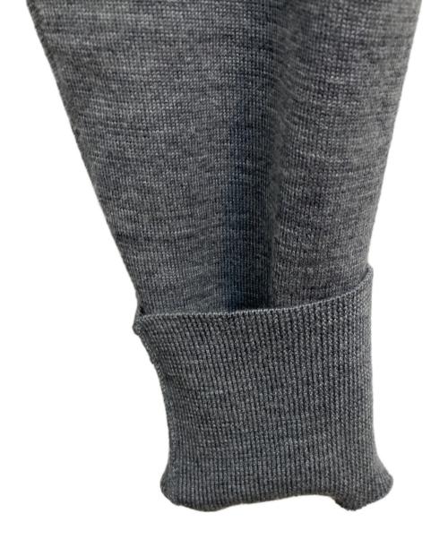 NEIL BARRETT（ニールバレット）NEIL BARRETT (ニールバレット) バイカラー スリムフィット プルオーバー レーヨンニット ブラック サイズ:Mの古着・服飾アイテム