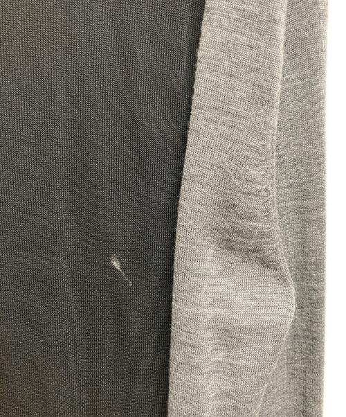 NEIL BARRETT（ニールバレット）NEIL BARRETT (ニールバレット) バイカラー スリムフィット プルオーバー レーヨンニット ブラック サイズ:Mの古着・服飾アイテム