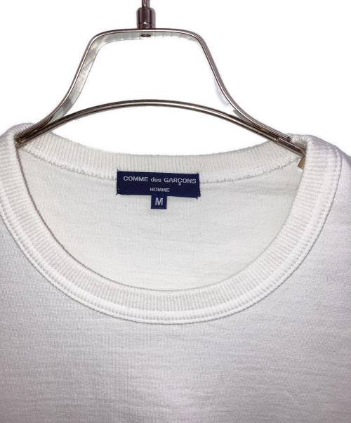 COMME des GARCONS（コムデギャルソン）COMME des GARCONS (コムデギャルソン) 綿度詰天竺ポケットTシャツ ホワイト サイズ:Mの古着・服飾アイテム