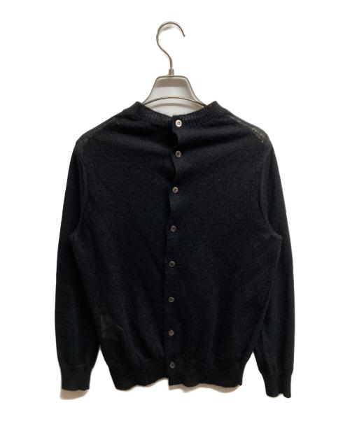 tricot COMME des GARCONS（トリココムデギャルソン）tricot COMME des GARCONS (トリココムデギャルソン) カシミヤカーディガン ブラック サイズ:ーの古着・服飾アイテム