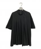 ENFOLDエンフォルド）の古着「VOLUME CIRCULAR PULL」｜ブラック