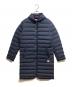 VINCENT ET MIREILLE（ヴァンソンエミレイユ）の古着「ステッチレス ダウン コート」｜ネイビー