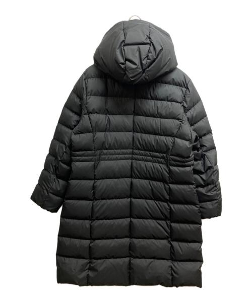 INDIVI（インディヴィ）INDIVI (インディヴィ) ウォッシャブルロング丈ダウンコート ブラック サイズ:15の古着・服飾アイテム