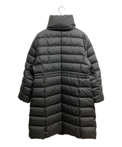 INDIVI（インディヴィ）INDIVI (インディヴィ) ウォッシャブルロング丈ダウンコート ブラック サイズ:15の古着・服飾アイテム