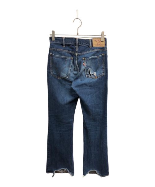 Hysteric Glamour（ヒステリックグラマー）Hysteric Glamour (ヒステリックグラマー) スタッズデニムパンツ ブルー サイズ:W28L32の古着・服飾アイテム