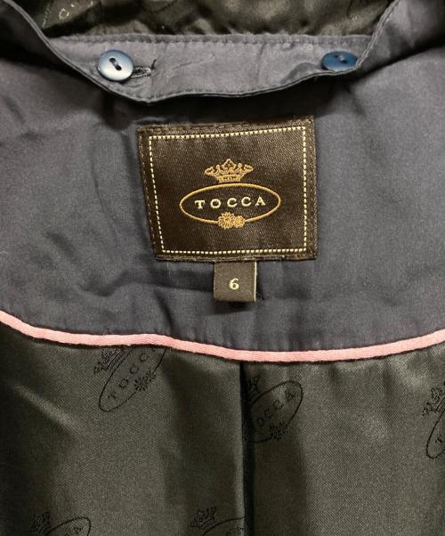 TOCCA（トッカ）TOCCA (トッカ) キルティングロングコート ブラック サイズ:6の古着・服飾アイテム