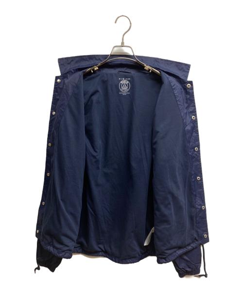 Paris Saint-Germain（パリサンジェルマン）Paris Saint-Germain (パリサンジェルマン) コーチジャケット ネイビー サイズ:Mの古着・服飾アイテム