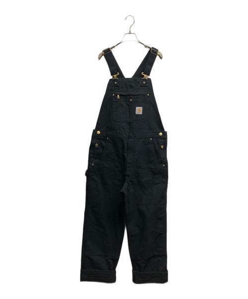 CarHartt（カーハート）CarHartt (カーハート) Duck Bib Overalls ブラック サイズ:34×30の古着・服飾アイテム