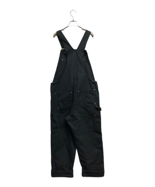CarHartt（カーハート）CarHartt (カーハート) Duck Bib Overalls ブラック サイズ:34×30の古着・服飾アイテム