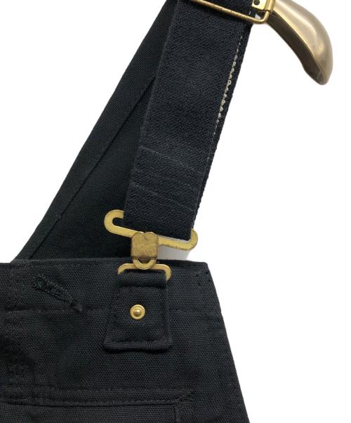 CarHartt（カーハート）CarHartt (カーハート) Duck Bib Overalls ブラック サイズ:34×30の古着・服飾アイテム