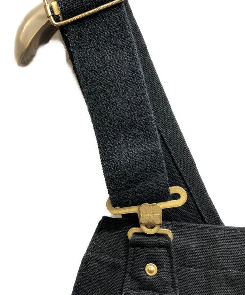 CarHartt（カーハート）CarHartt (カーハート) Duck Bib Overalls ブラック サイズ:34×30の古着・服飾アイテム