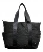 Vivienne Westwoodヴィヴィアンウエストウッド）の古着「オーブ総柄ナイロントートバック」｜ブラック