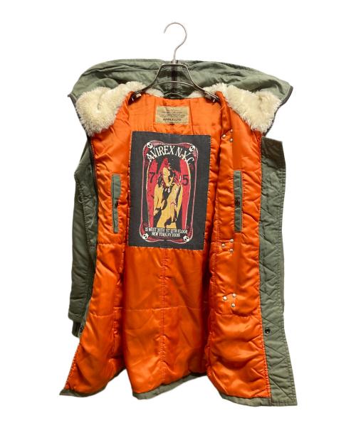AVIREX（アヴィレックス）AVIREX (アヴィレックス) フャイヤーマンジャケット オリーブ サイズ:Mの古着・服飾アイテム