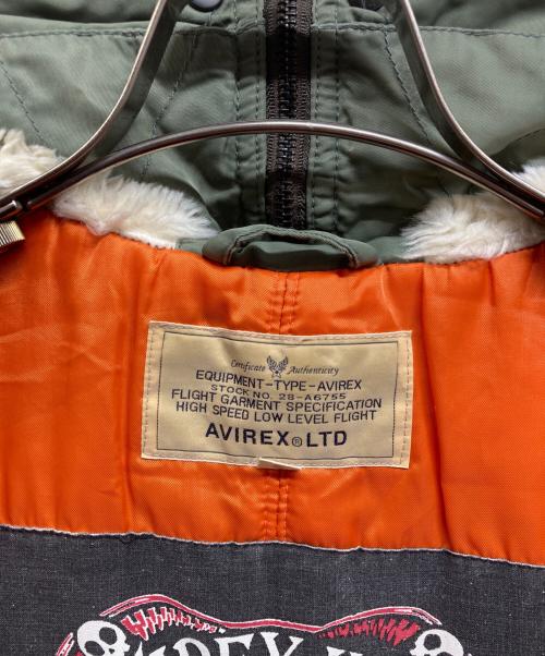 AVIREX（アヴィレックス）AVIREX (アヴィレックス) フャイヤーマンジャケット オリーブ サイズ:Mの古着・服飾アイテム