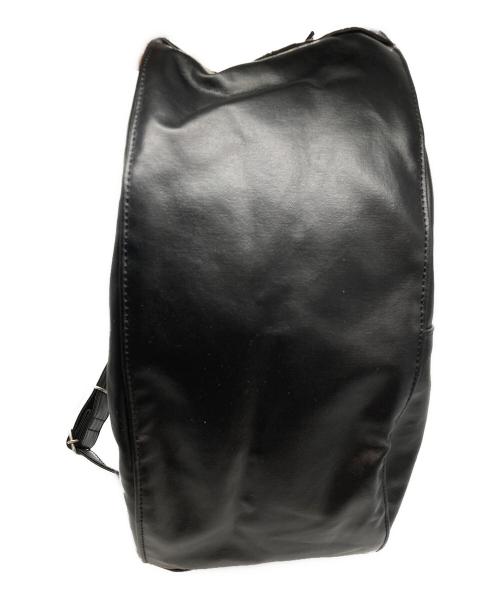 PORTER（ポーター）PORTER (ポーター) レザーショルダーバッグ ブラックの古着・服飾アイテム