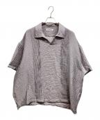 TIGHTBOOTH PRODUCTIONタイトブースプロダクション）の古着「RAYON CUBA OPEN POLO」｜パープル