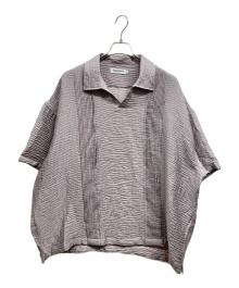 TIGHTBOOTH PRODUCTION（タイトブースプロダクション）の古着「RAYON CUBA OPEN POLO」｜パープル