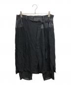 YOHJI YAMAMOTOヨウジヤマモト）の古着「14ss RAP PANTS」｜ブラック