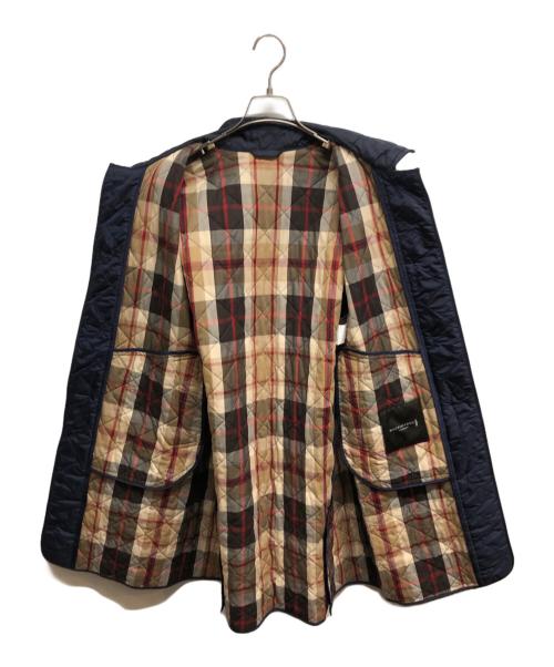 MACKINTOSH LONDON（マッキントッシュ ロンドン）MACKINTOSH LONDON (マッキントッシュ ロンドン) キルティングタフタフーデットコート ネイビー サイズ:46の古着・服飾アイテム