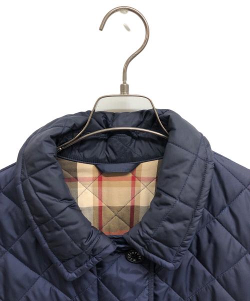 MACKINTOSH LONDON（マッキントッシュ ロンドン）MACKINTOSH LONDON (マッキントッシュ ロンドン) キルティングタフタフーデットコート ネイビー サイズ:46の古着・服飾アイテム