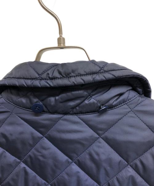MACKINTOSH LONDON（マッキントッシュ ロンドン）MACKINTOSH LONDON (マッキントッシュ ロンドン) キルティングタフタフーデットコート ネイビー サイズ:46の古着・服飾アイテム