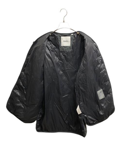 Gymphlex（ジムフレックス）Gymphlex (ジムフレックス) キルティングダウン カラーレスコート グレー サイズ:14の古着・服飾アイテム