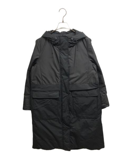 DRESSTERIOR（ドレステリア）DRESSTERIOR (ドレステリア) 2WAY フーデッドダウンジャケット ブラック サイズ:36の古着・服飾アイテム