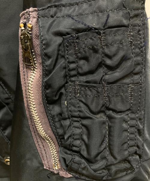 ALPHA（アルファ）ALPHA (アルファ) MA-1フライトジャケット ブラック サイズ:XSの古着・服飾アイテム