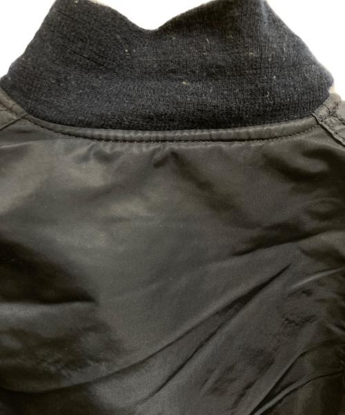 ALPHA（アルファ）ALPHA (アルファ) MA-1フライトジャケット ブラック サイズ:XSの古着・服飾アイテム