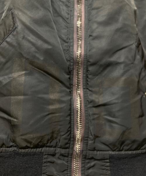 ALPHA（アルファ）ALPHA (アルファ) MA-1フライトジャケット ブラック サイズ:XSの古着・服飾アイテム