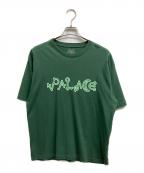 PALACEパレス）の古着「NAVIGATION T-SHIRT/PALACETシャツ」｜グリーン