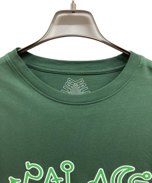 PALACE（パレス）PALACE (パレス) NAVIGATION T-SHIRT/PALACETシャツ グリーン サイズ:Lの古着・服飾アイテム